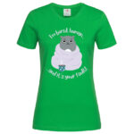 дамска тениска със забавна щампа i'm bored human от онлайн магазин inamood bg