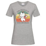 дамска тениска с щампа busy being fabulous