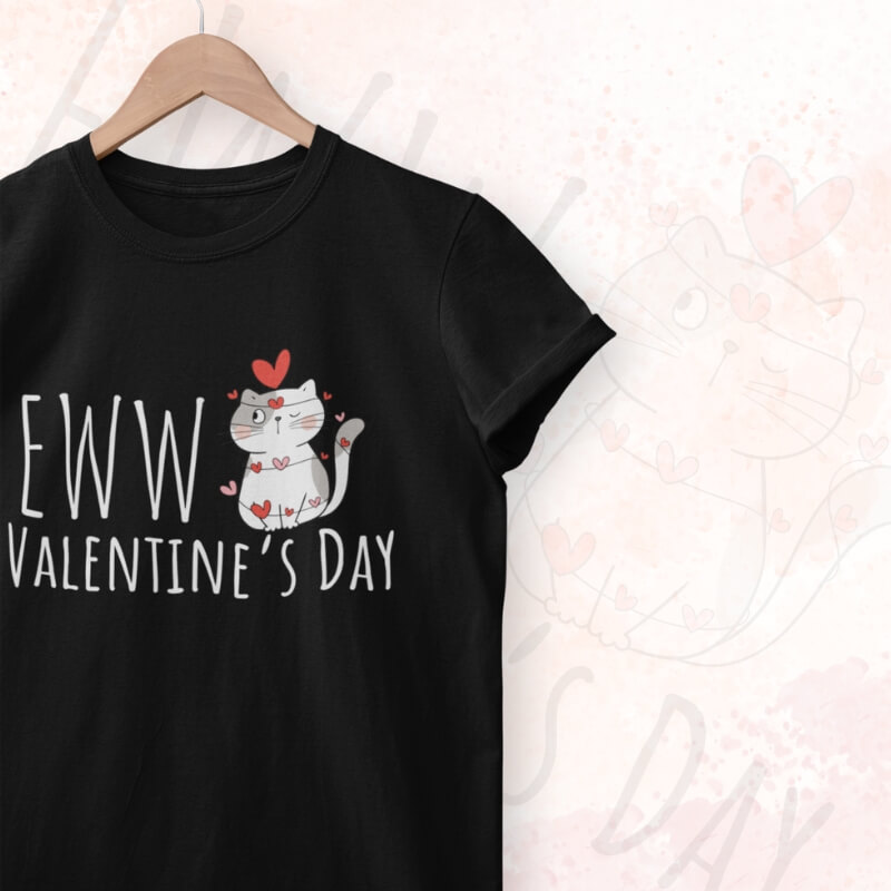 тениска за подарък за свети валентин за необвързани