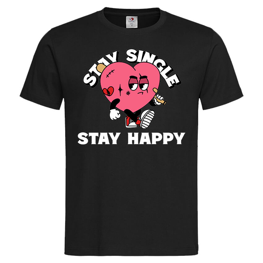 Мъжка Тениска Stay Happy