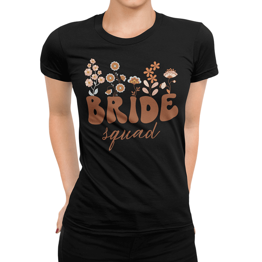 Дамска Тениска Vintage Bride Squad