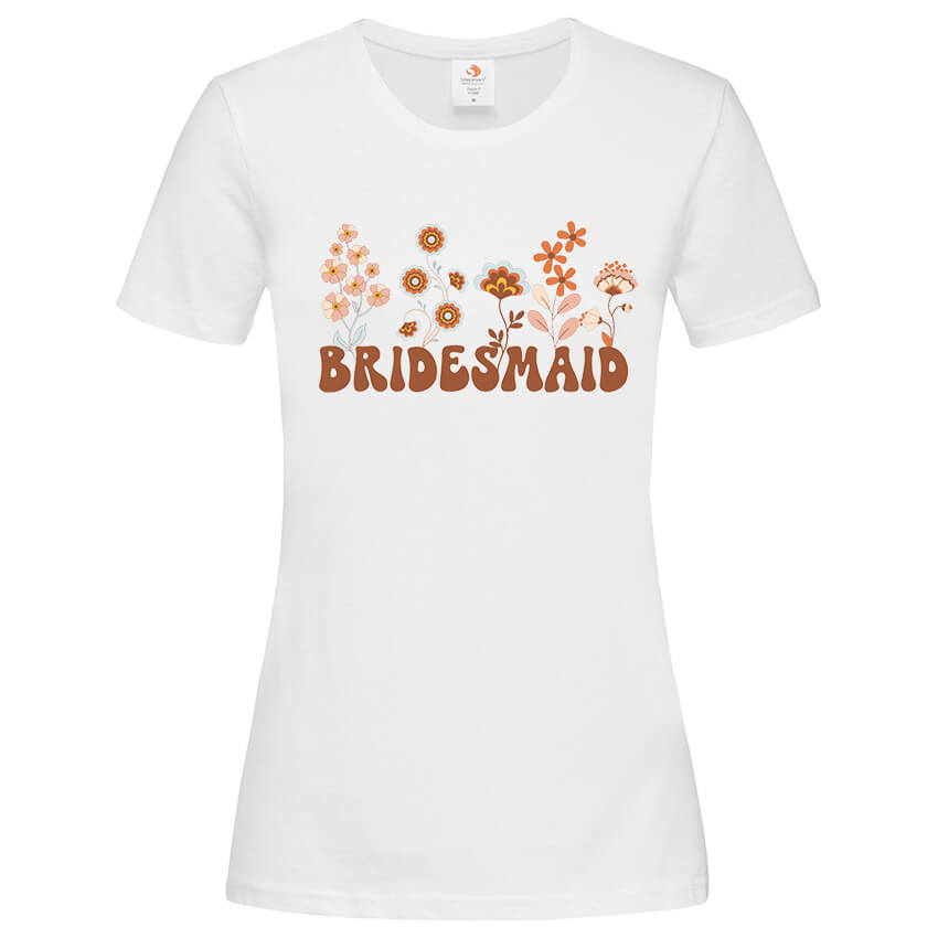 Дамска Тениска Vintage Bridesmaid
