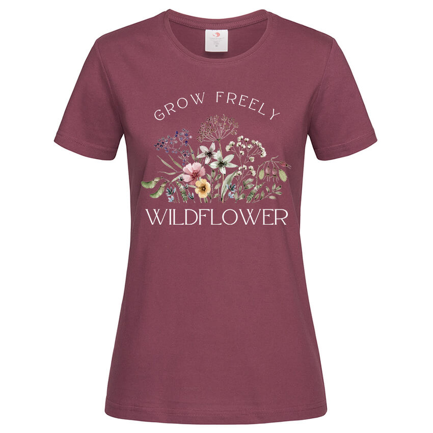 Дамска Тениска Grow Freely Wildflower