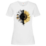 дамска тениска с щампа sunflower sides