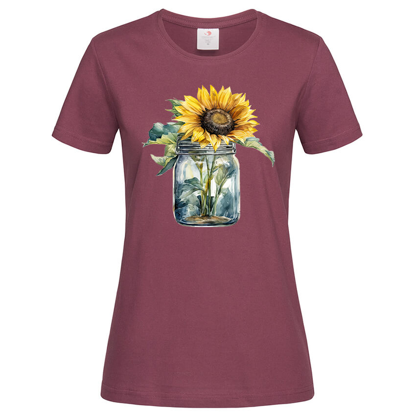 Дамска Тениска Vintage Sunflower