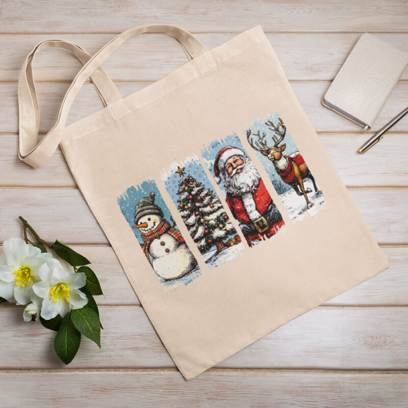 еко чанта коледно настроение