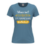 дамска тениска с надпис motherhood