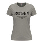 дамска тениска с надпис books