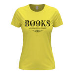 дамска тениска с надпис books