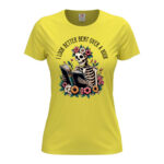 дамска тениска с щампа over a book