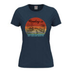 дамска тениска reading is my escape route