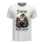 мъжка тениска с щампа readers society