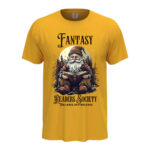 мъжка тениска с щампа readers society