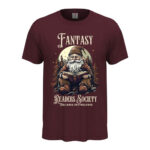 мъжка тениска с щампа readers society