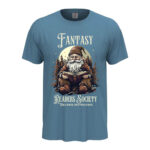 мъжка тениска с щампа readers society