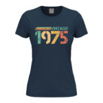 дамска тениска vintage year за рожден ден