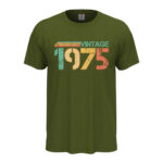 мъжка тениска vintage year за рожден ден