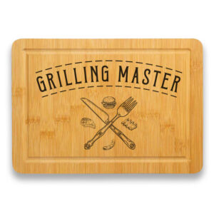 гравирана дъска за рязане grilling master