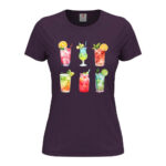 дамска тениска с картинка summer cocktails дамски тениски от inamood