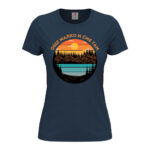 дамска тениска с надпис още малко и сме там от колекцията планинарски тениски