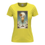 дамска тениска с щампа the cocktail