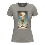 дамска тениска с щампа the cocktail