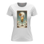 дамска тениска с щампа the cocktail