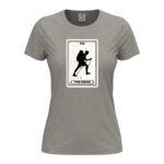 дамска тениска с щампа the hiker