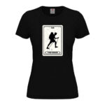 дамска тениска с щампа the hiker