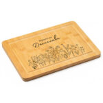 гравирана дъска за рязане твоята кухня с персонализация на името