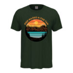 мъжка тениска с надпис още малко и сме там от колекцията планинарски тениски