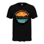 мъжка тениска с надпис още малко и сме там от колекцията планинарски тениски