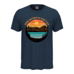 мъжка тениска с надпис още малко и сме там от колекцията планинарски тениски