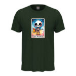 мъжка тениска с щампа skeleton drinker