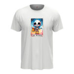 мъжка тениска с щампа skeleton drinker