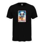 мъжка тениска с щампа skeleton drinker