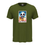 мъжка тениска с щампа skeleton drinker