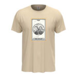 мъжка тениска с щампа the cyclist