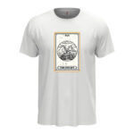 мъжка тениска с щампа the cyclist