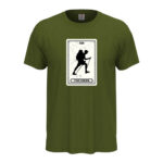 мъжка тениска с щампа the hiker