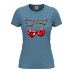 дамска тениска cherry от онлайн магазин за тениски с щампи inamood