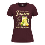 дамска тениска lemonade с модерна щампа и надпис от онлайн магазин inamood