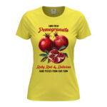 дамска тениска с щампа pomegranate от онлайн магазин за тениски inamood