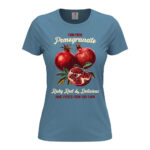 дамска тениска с щампа pomegranate от онлайн магазин за тениски inamood