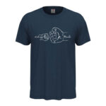 мъжка тениска за баща ръката на татко