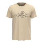 мъжка тениска за баща ръката на татко