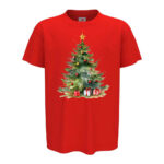 коледна тениска christmas tree