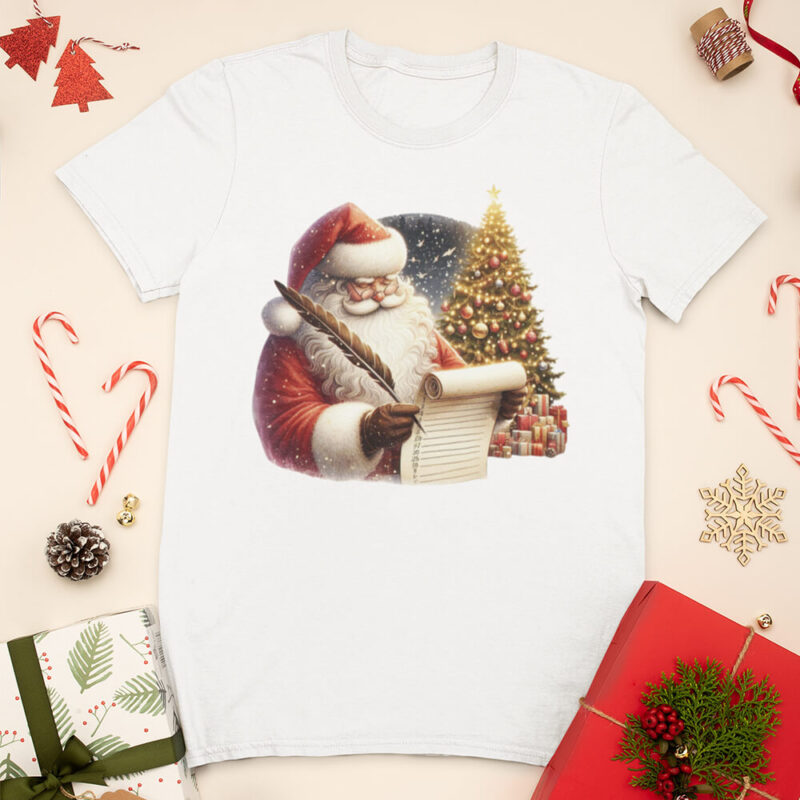 коледна тениска дядо коледа списък