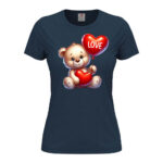 комплект тениска и чаша свети валентин 2